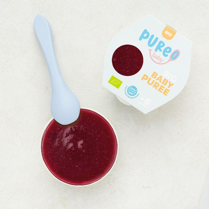 Organic Banana, Beetroot
& Oats Puree